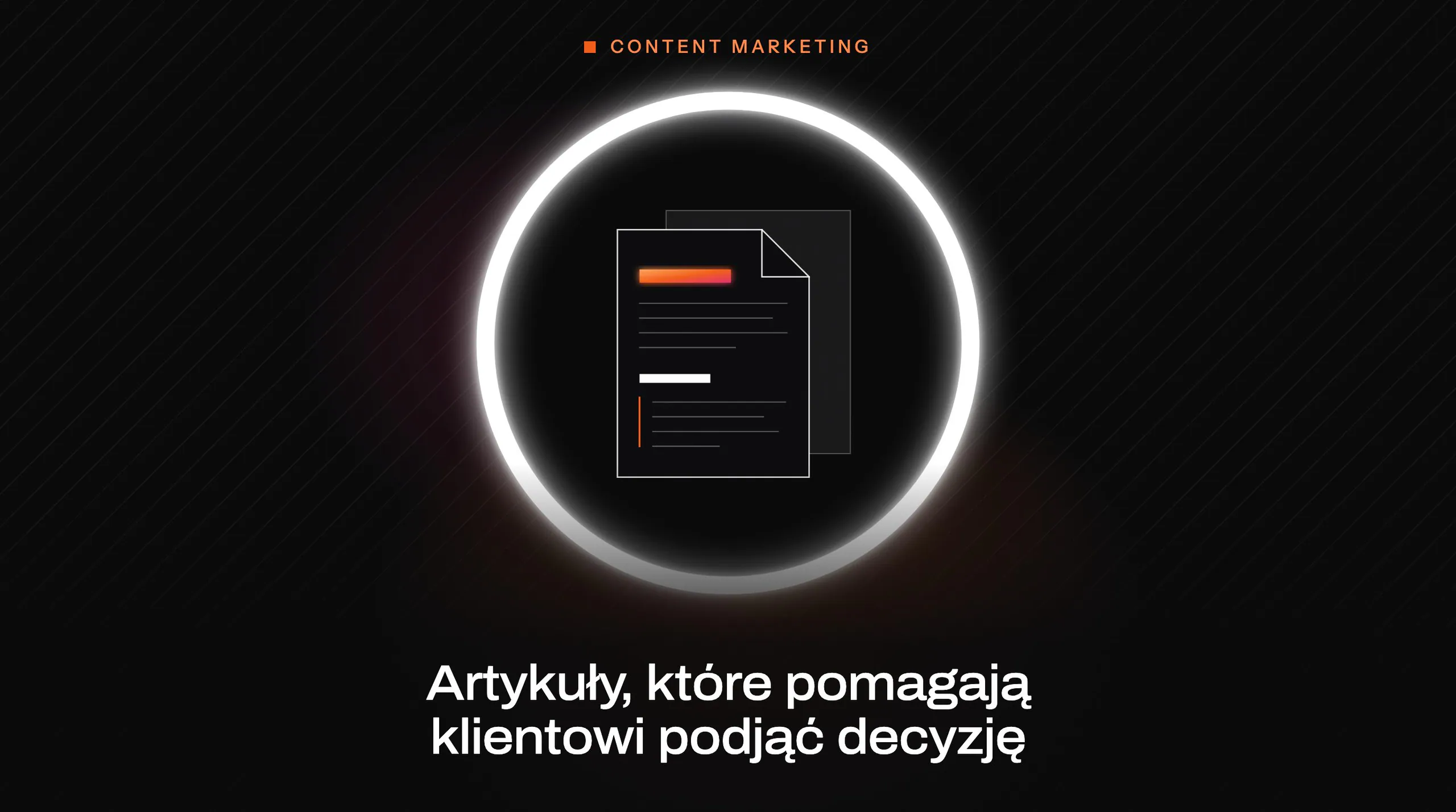 Article cover: Articles that help the client make a decision