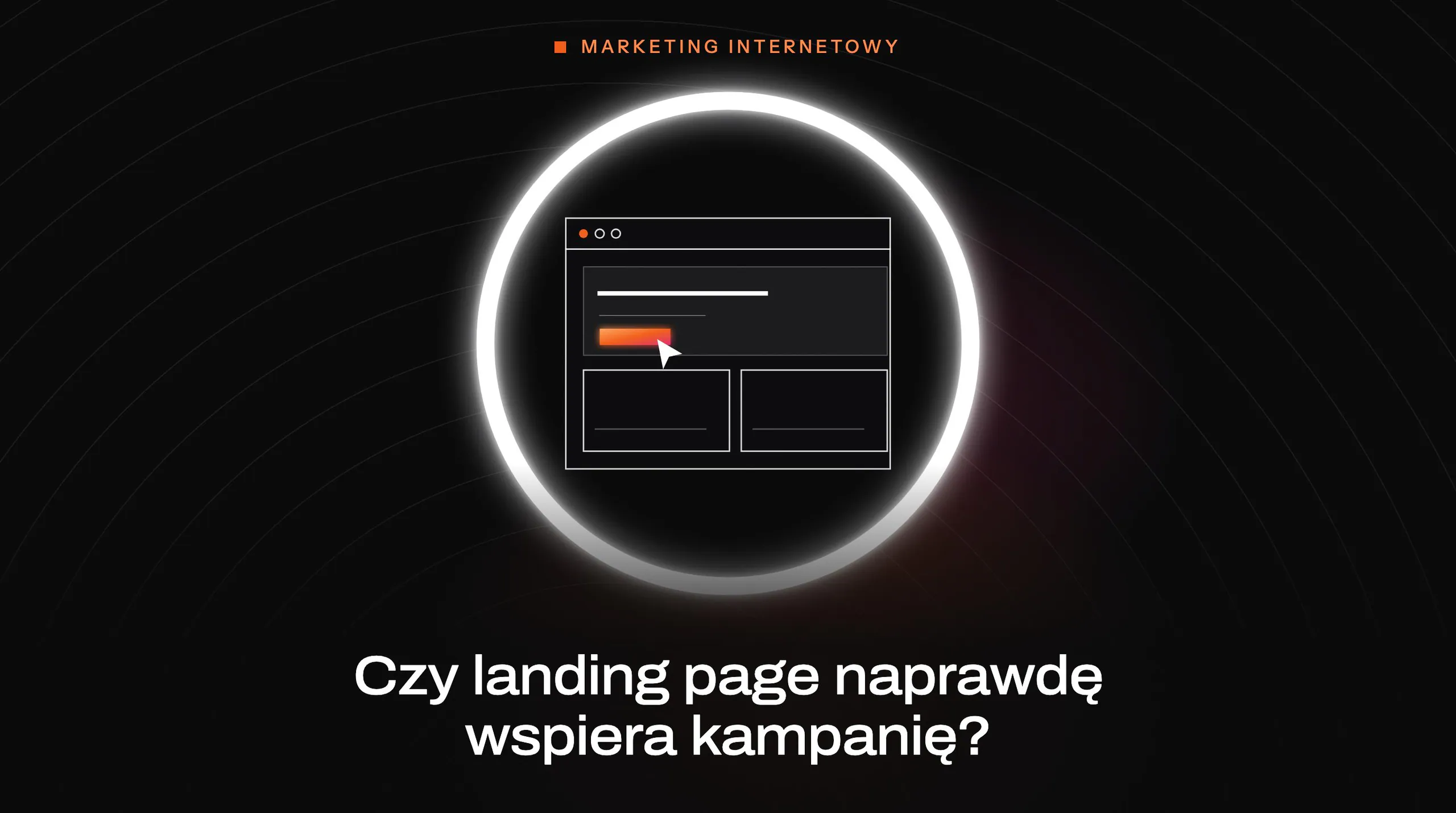 Article cover: Does a landing page really support a campaign?