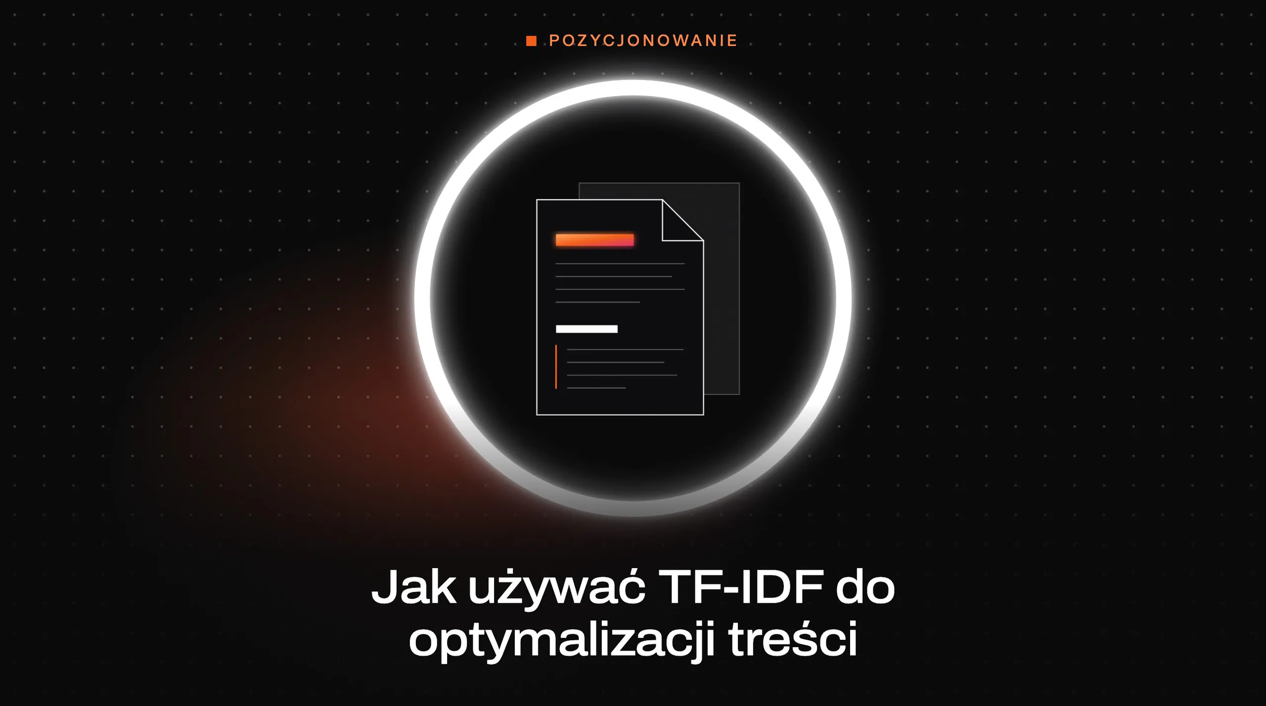 Article cover: How to use TF-IDF for content optimisation
