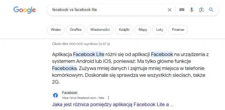 Example query comparing two apps and the impact of semantic SEO