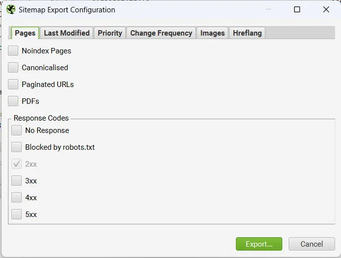 In Screaming Frog, there are many interesting options for sitemap optimisation. It is worth remembering that this is a fairly static solution.