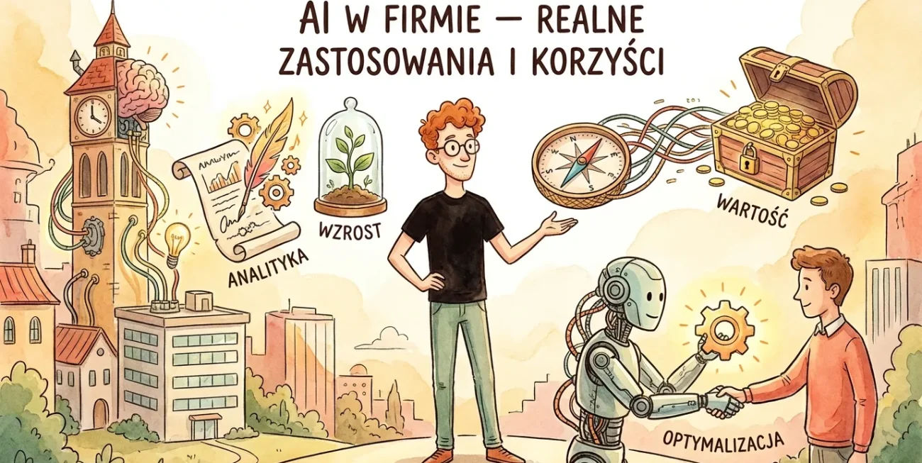 AI w firmie – realne zastosowania i korzyści