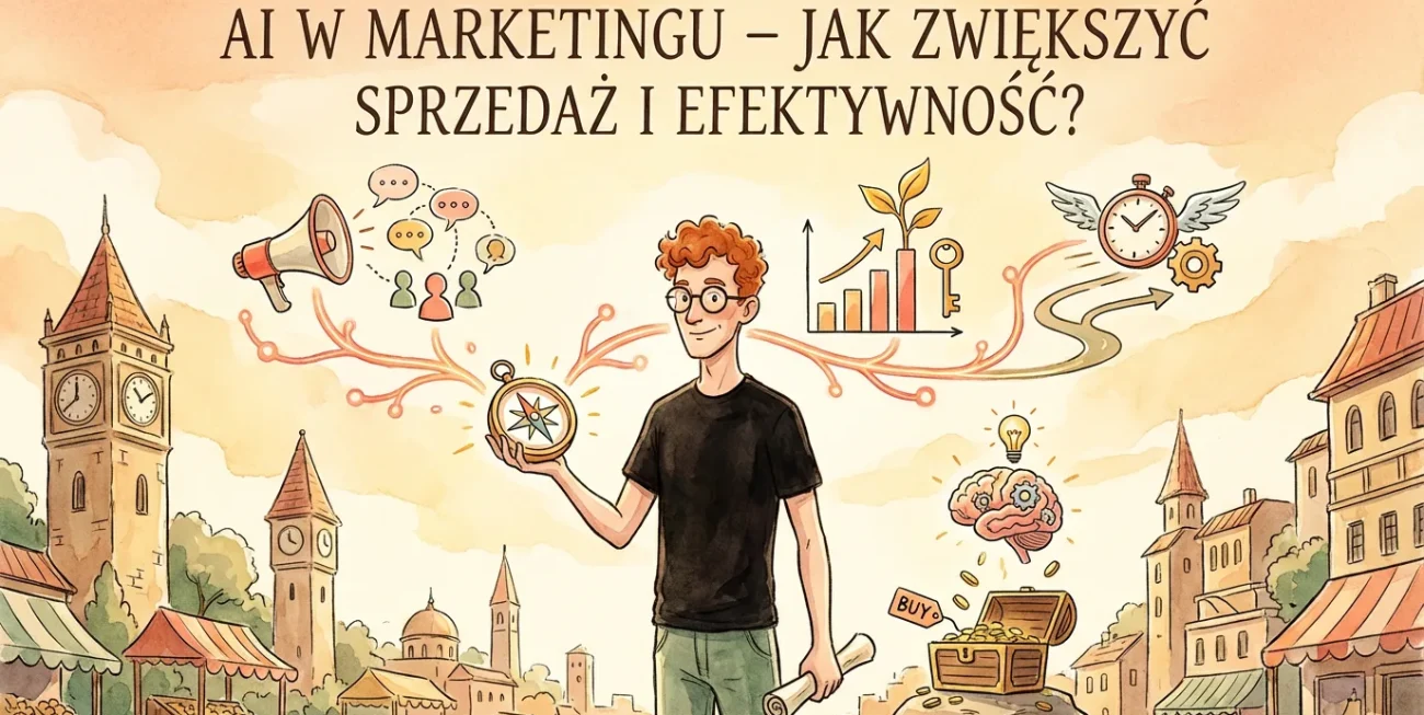 AI w marketingu – jak zwiększyć sprzedaż i efektywność?