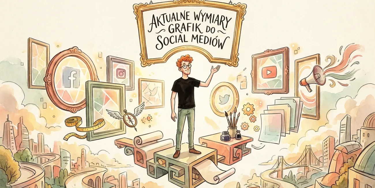 Aktualne wymiary grafik do Social Mediów