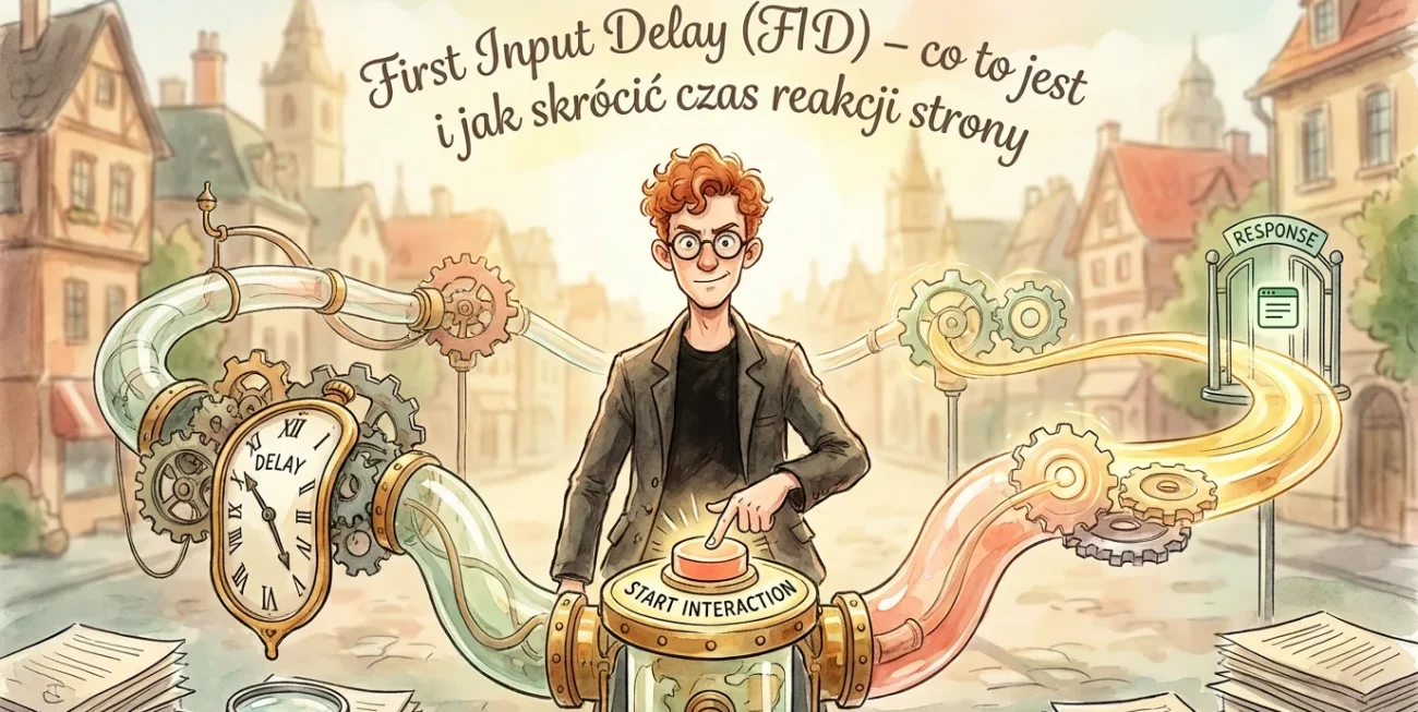 First Input Delay (FID) – co to jest i jak skrócić czas reakcji strony