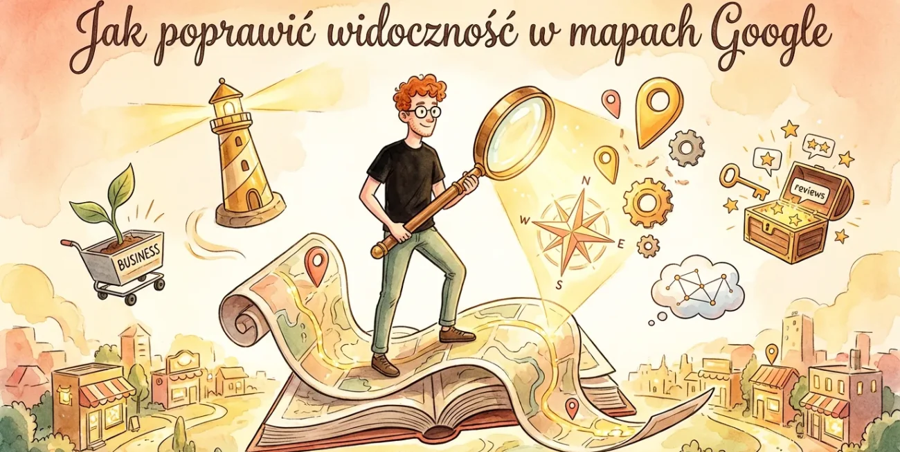 Jak poprawić widoczność w mapach Google