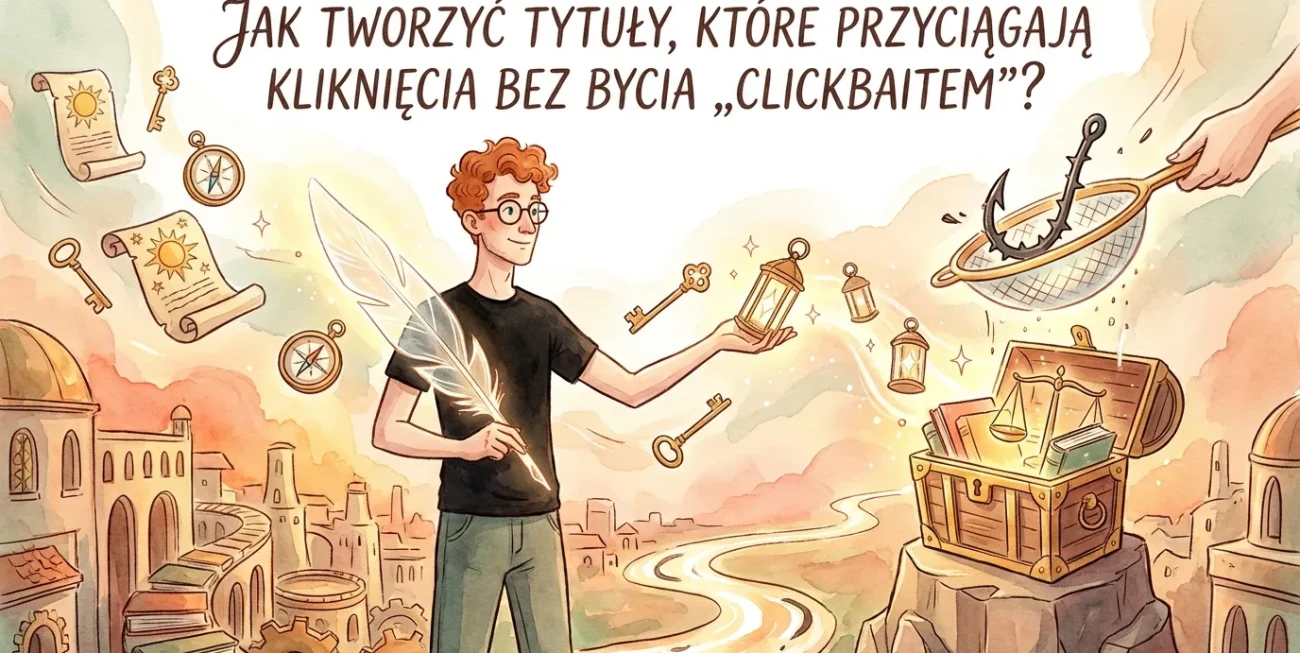 Jak tworzyć tytuły, które przyciągają kliknięcia bez bycia „clickbaitem”?