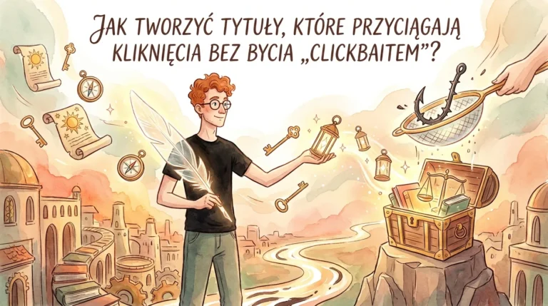 Jak tworzyć tytuły, które przyciągają kliknięcia bez bycia „clickbaitem”?