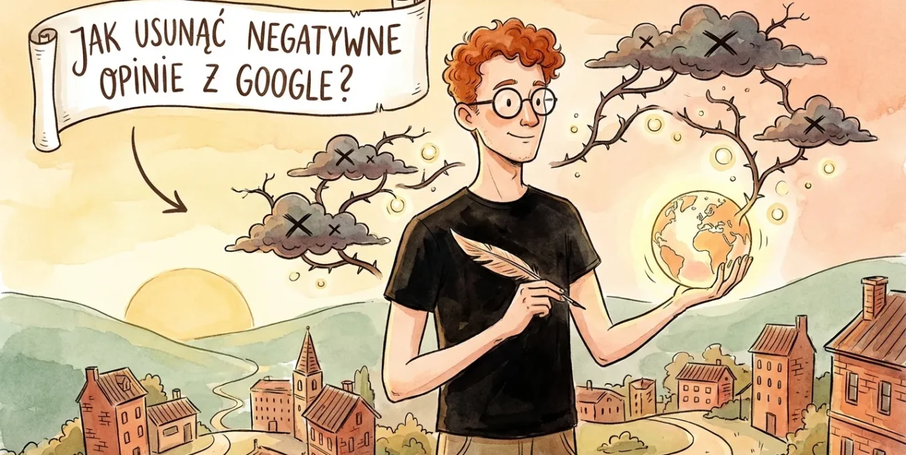 Jak usunąć negatywne opinie z Google?