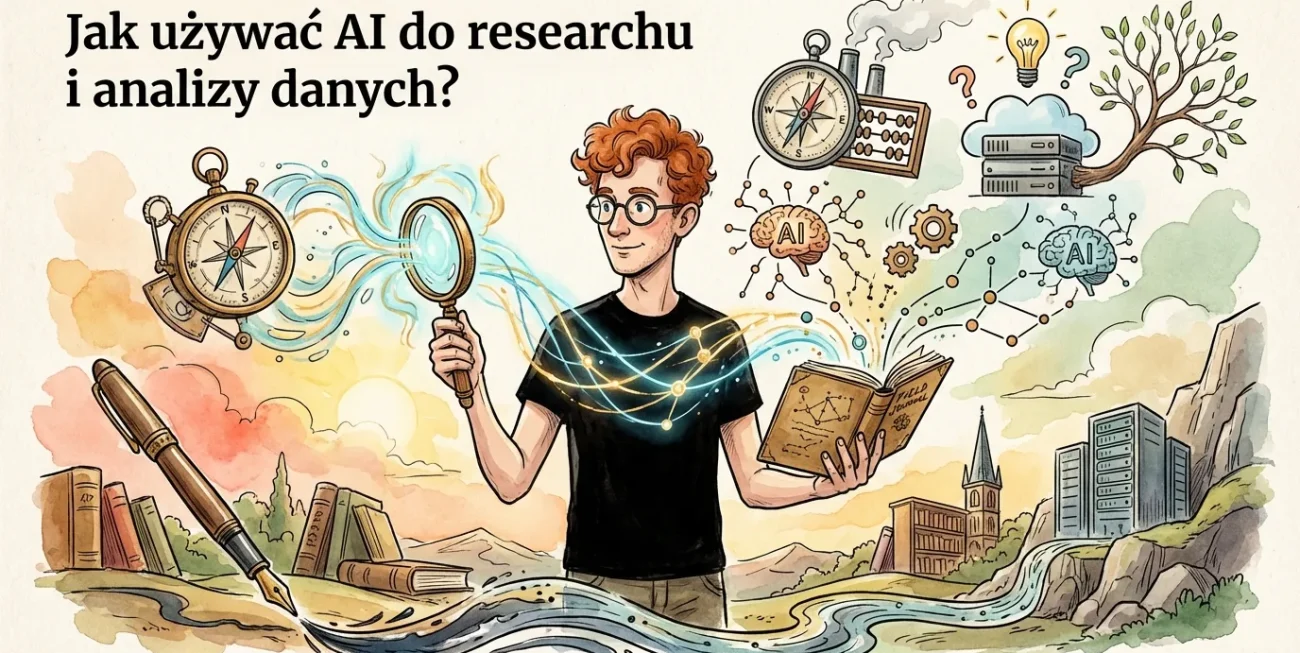 Jak używać AI do researchu i analizy danych?