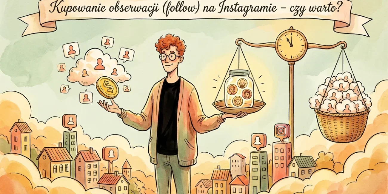 Kupowanie obserwacji (follow) na Instagramie — czy warto?