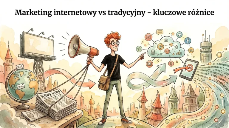 Marketing internetowy vs tradycyjny – kluczowe różnice