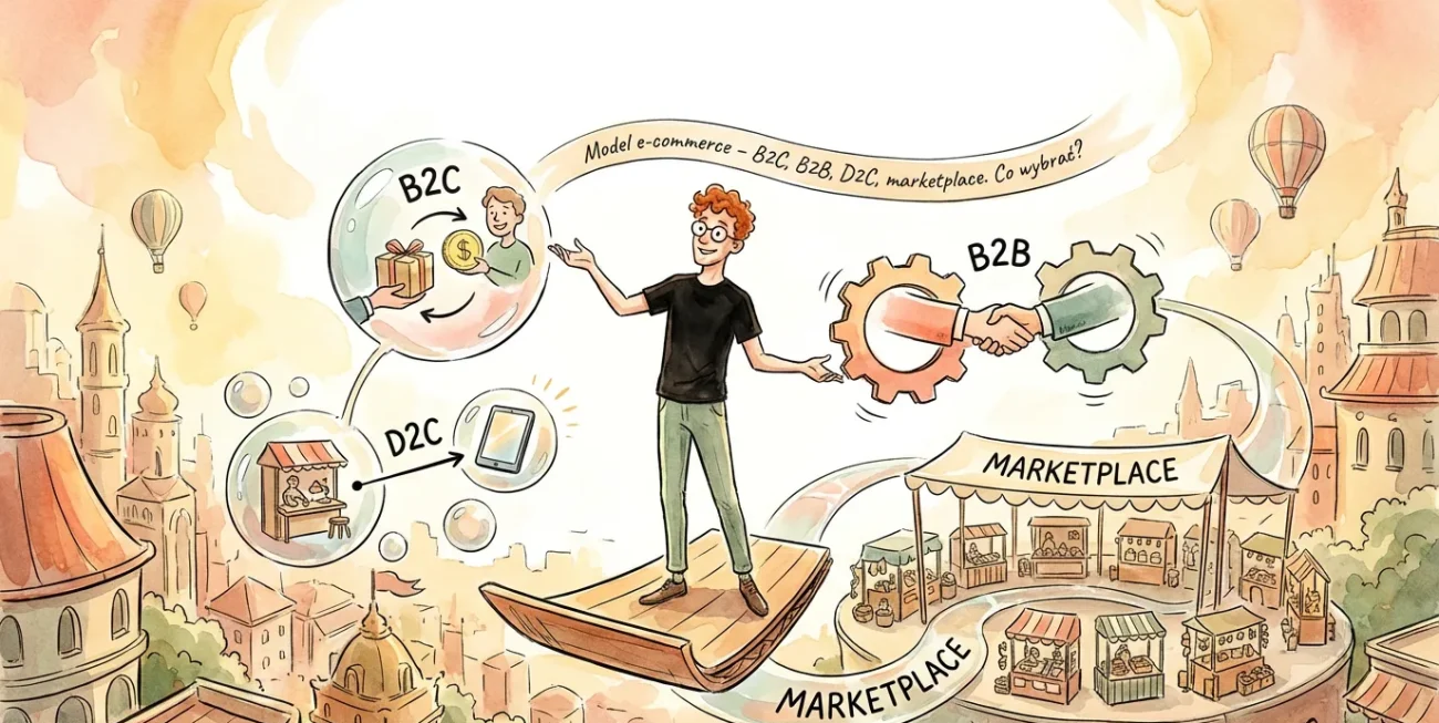 Model e-commerce – B2C, B2B, D2C, marketplace. Co wybrać?