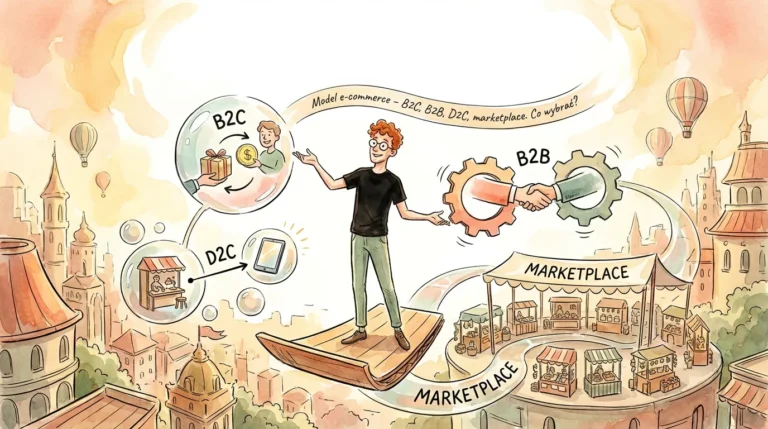 Model e-commerce – B2C, B2B, D2C, marketplace. Co wybrać?