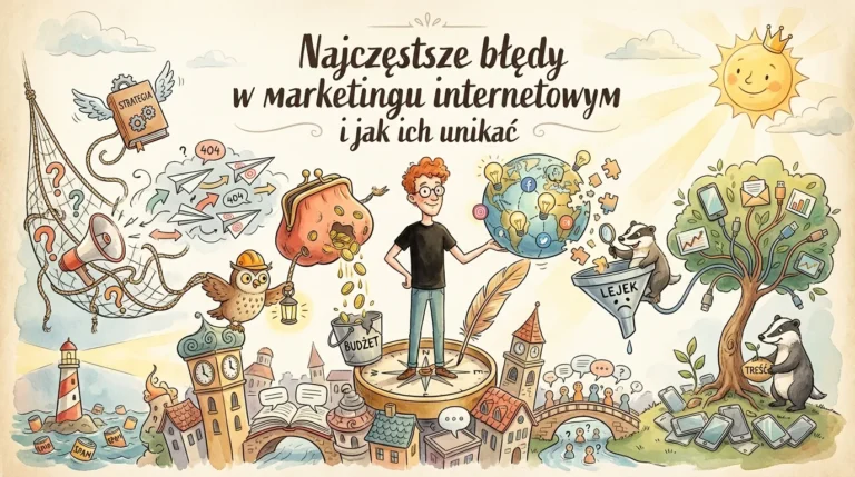 Najczęstsze błędy w marketingu internetowym i jak ich unikać
