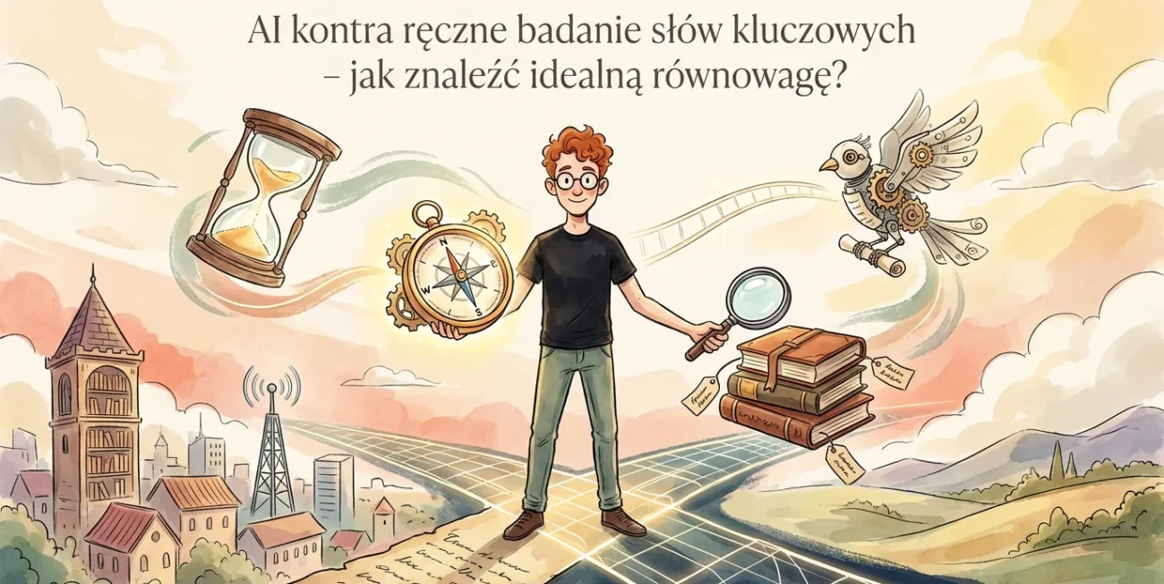 AI kontra ręczne badanie słów kluczowych - jak znaleźć idealną równowagę?