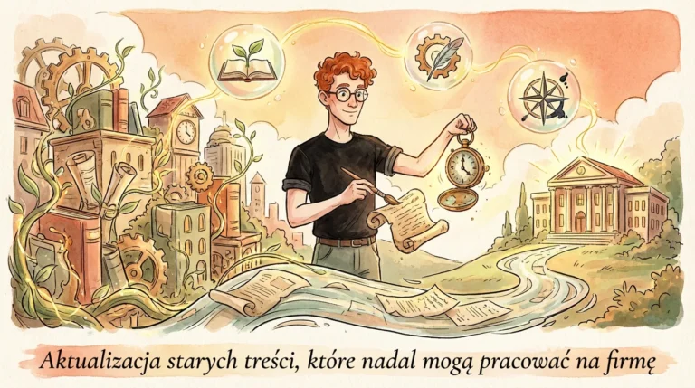 Aktualizacja starych treści, które nadal mogą pracować na firmę