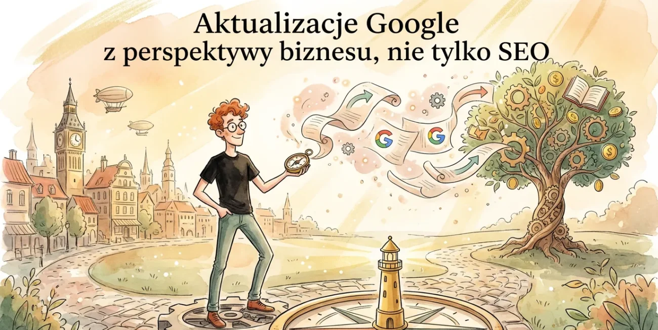 Aktualizacje Google z perspektywy biznesu, nie tylko SEO