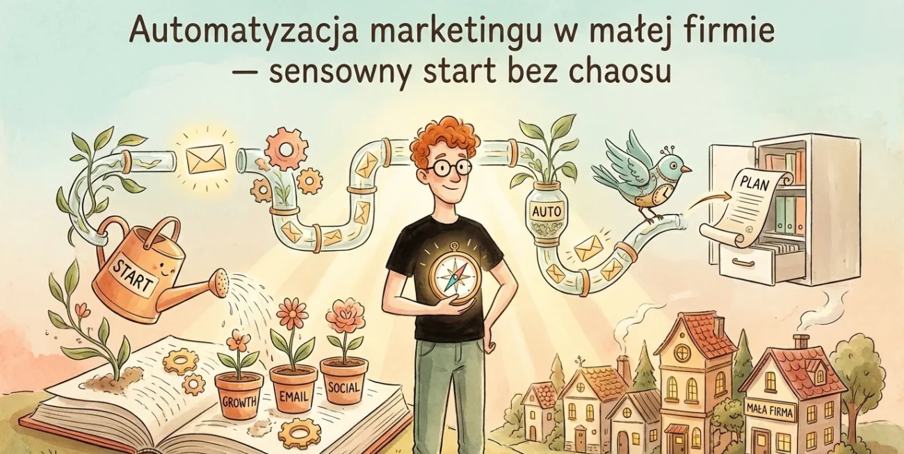 Automatyzacja marketingu w małej firmie — sensowny start bez chaosu