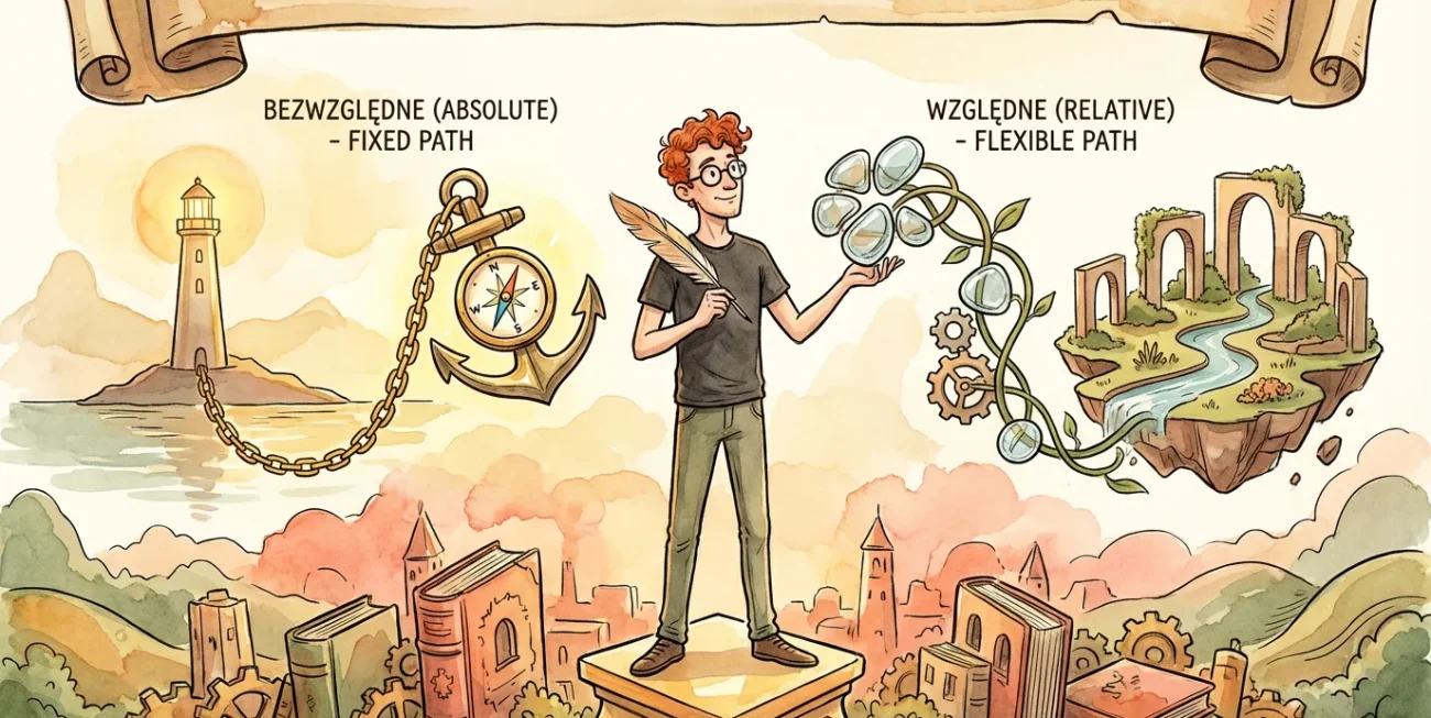 Bezwzględne a względne URL-e w SEO - które wybrać?