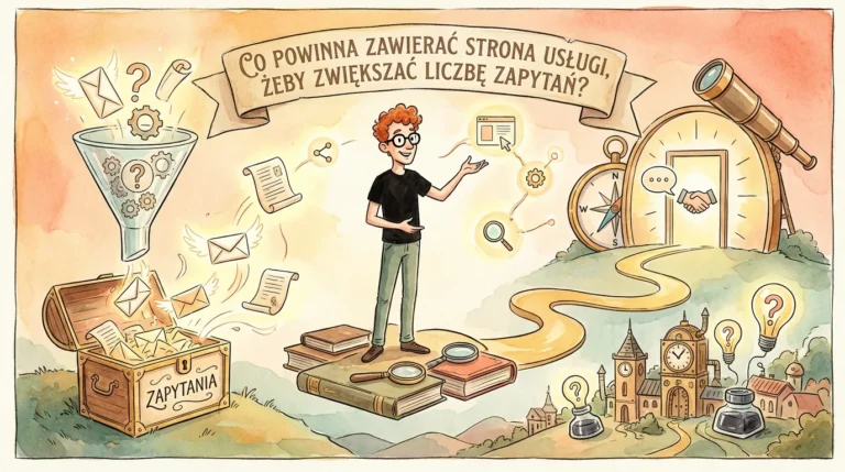 Co powinna zawierać strona usługi, żeby zwiększać liczbę zapytań?