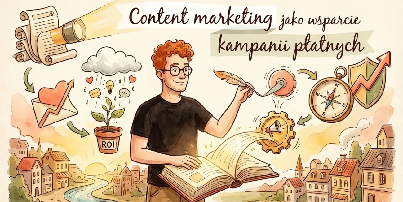 Content marketing jako wsparcie kampanii płatnych