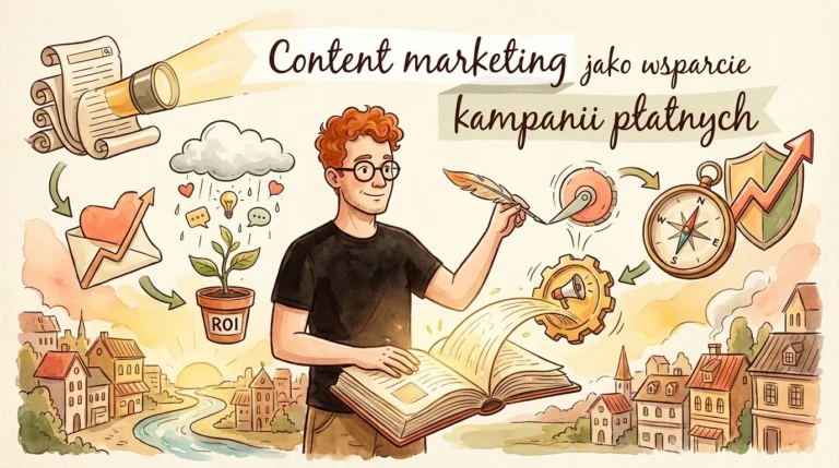 Content marketing jako wsparcie kampanii płatnych