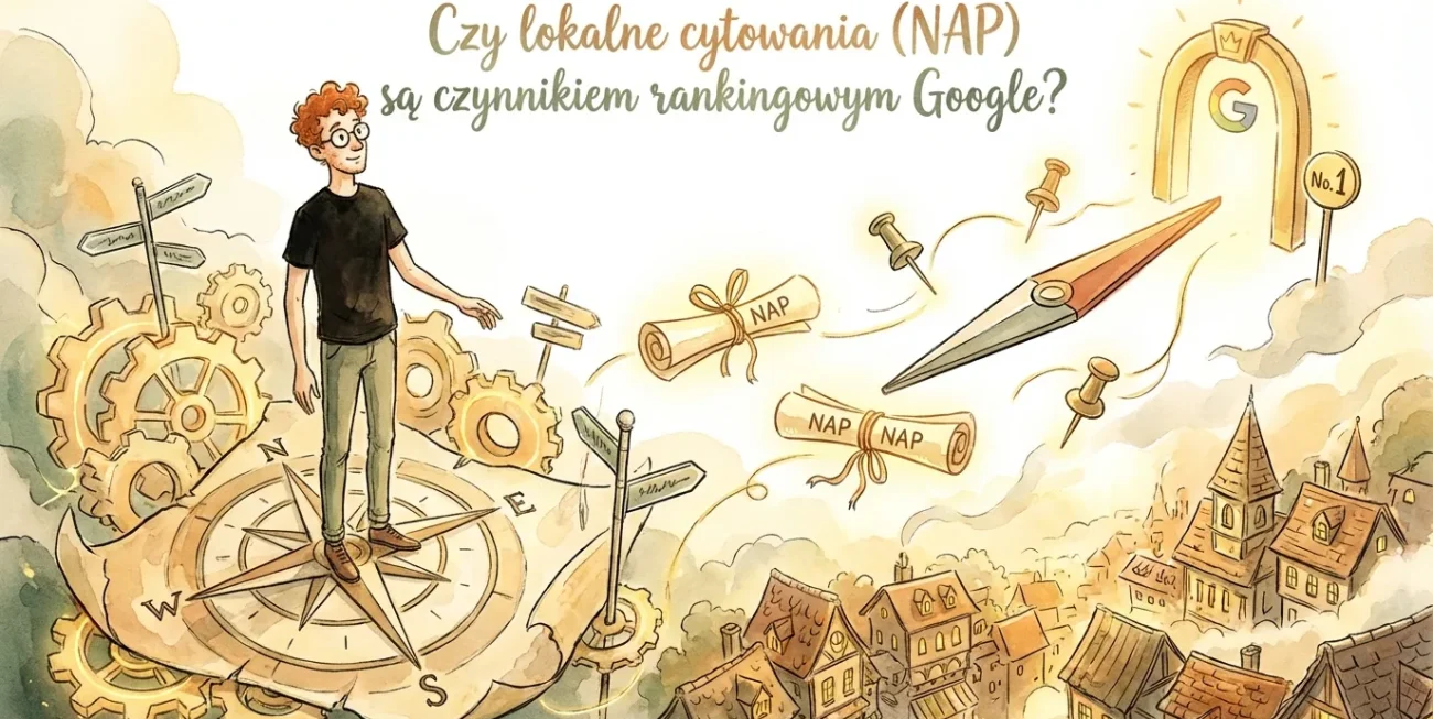 Czy lokalne cytowania (NAP) są czynnikiem rankingowym Google?