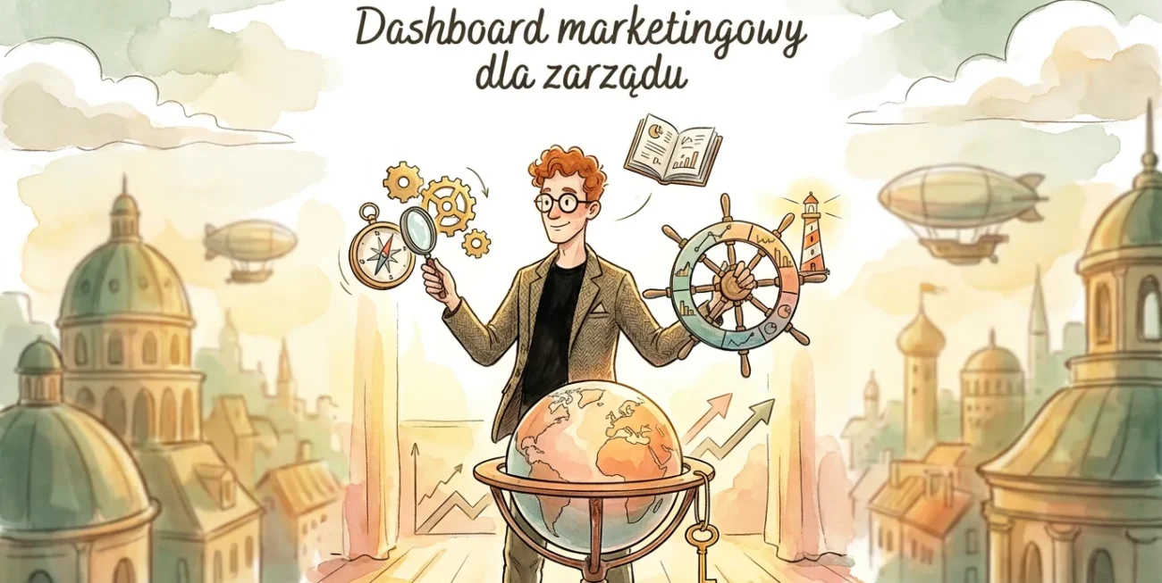 Dashboard marketingowy dla zarządu