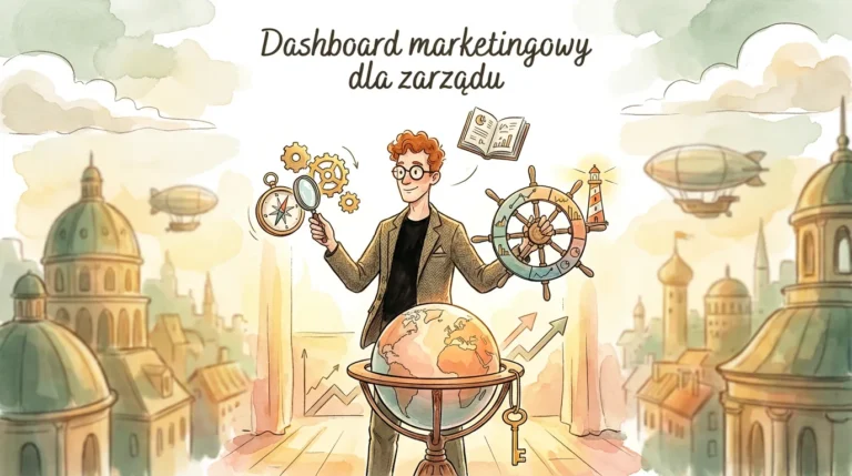 Dashboard marketingowy dla zarządu