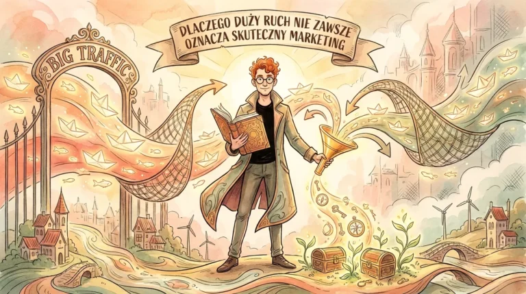 Dlaczego duży ruch nie zawsze oznacza skuteczny marketing