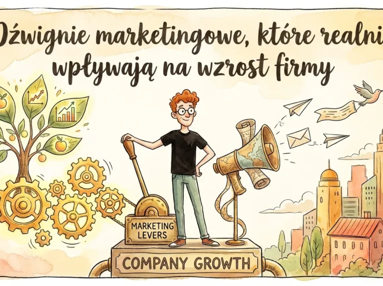 Dźwignie marketingowe, które realnie wpływają na wzrost firmy