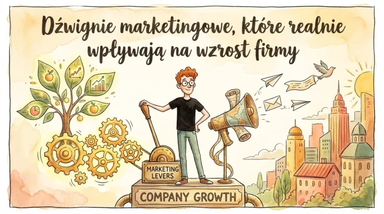 Dźwignie marketingowe, które realnie wpływają na wzrost firmy