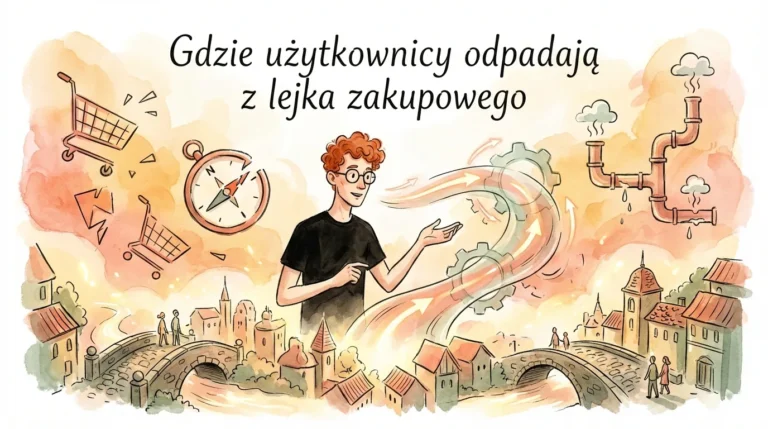 Gdzie użytkownicy odpadają z lejka zakupowego