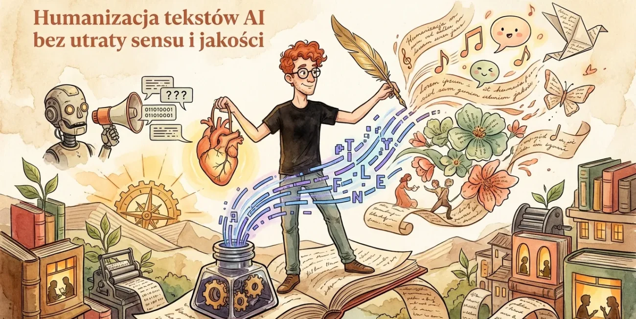 Humanizacja tekstów AI bez utraty sensu i jakości