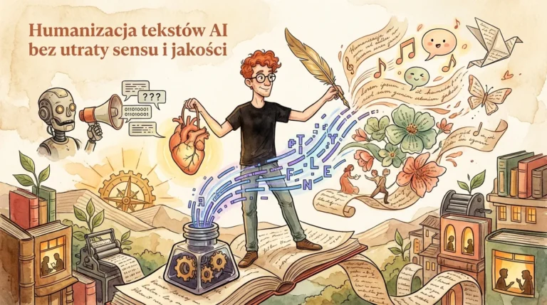 Humanizacja tekstów AI bez utraty sensu i jakości