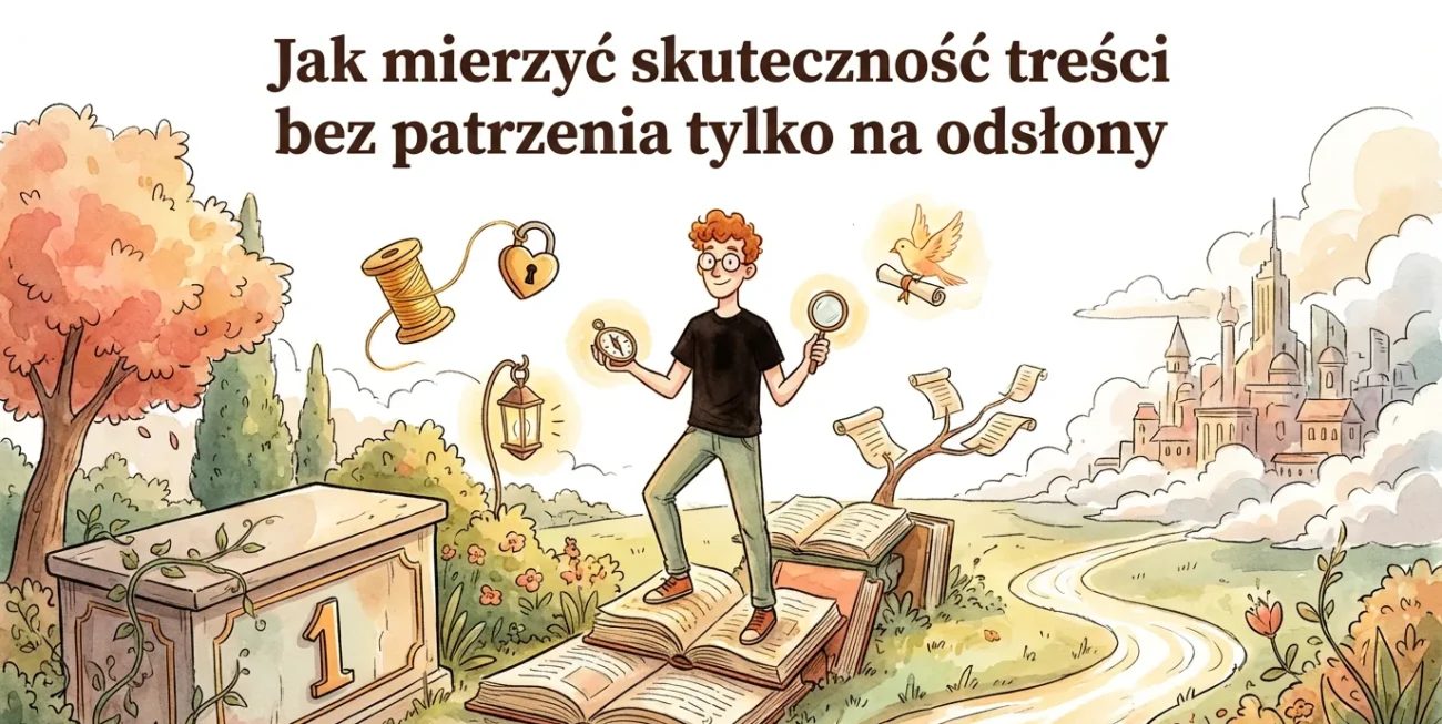 Jak mierzyć skuteczność treści bez patrzenia tylko na odsłony