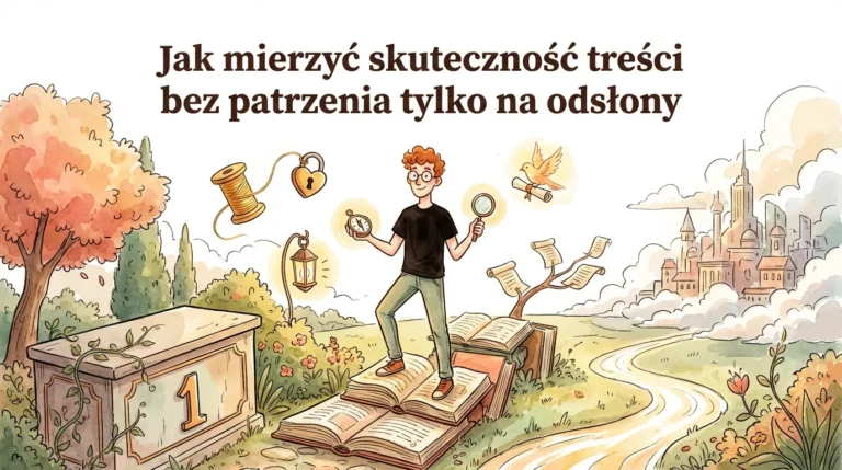 Jak mierzyć skuteczność treści bez patrzenia tylko na odsłony