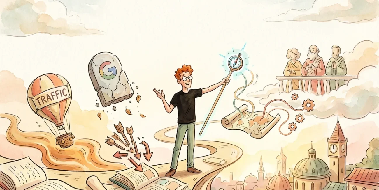 Jak rozmawiać z zarządem o spadkach po aktualizacji Google