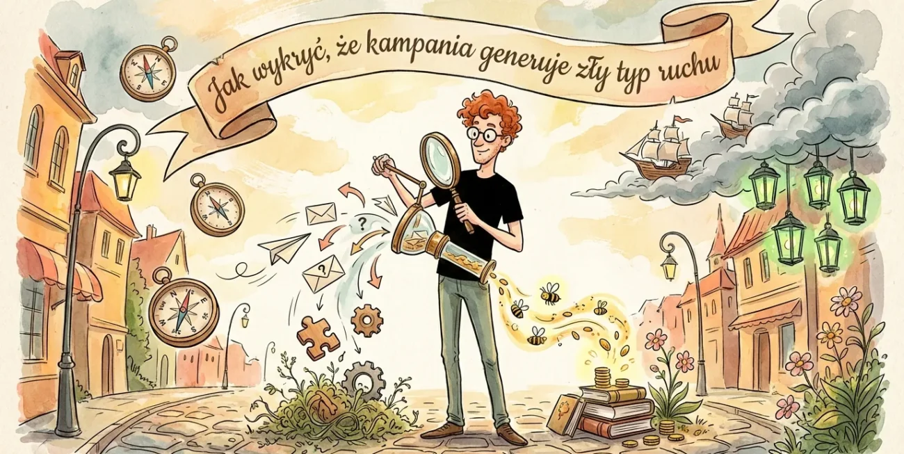 Jak wykryć, że kampania generuje zły typ ruchu