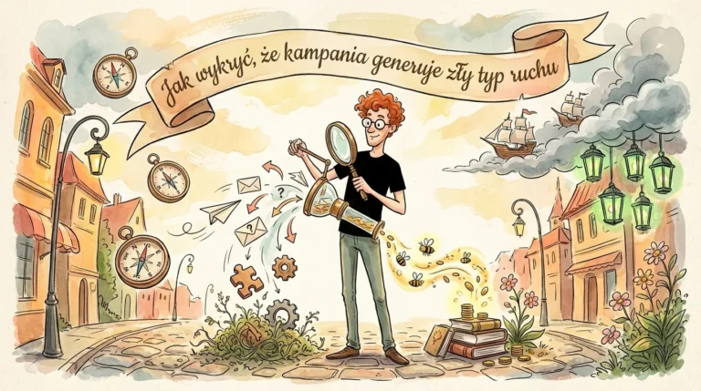 Jak wykryć, że kampania generuje zły typ ruchu