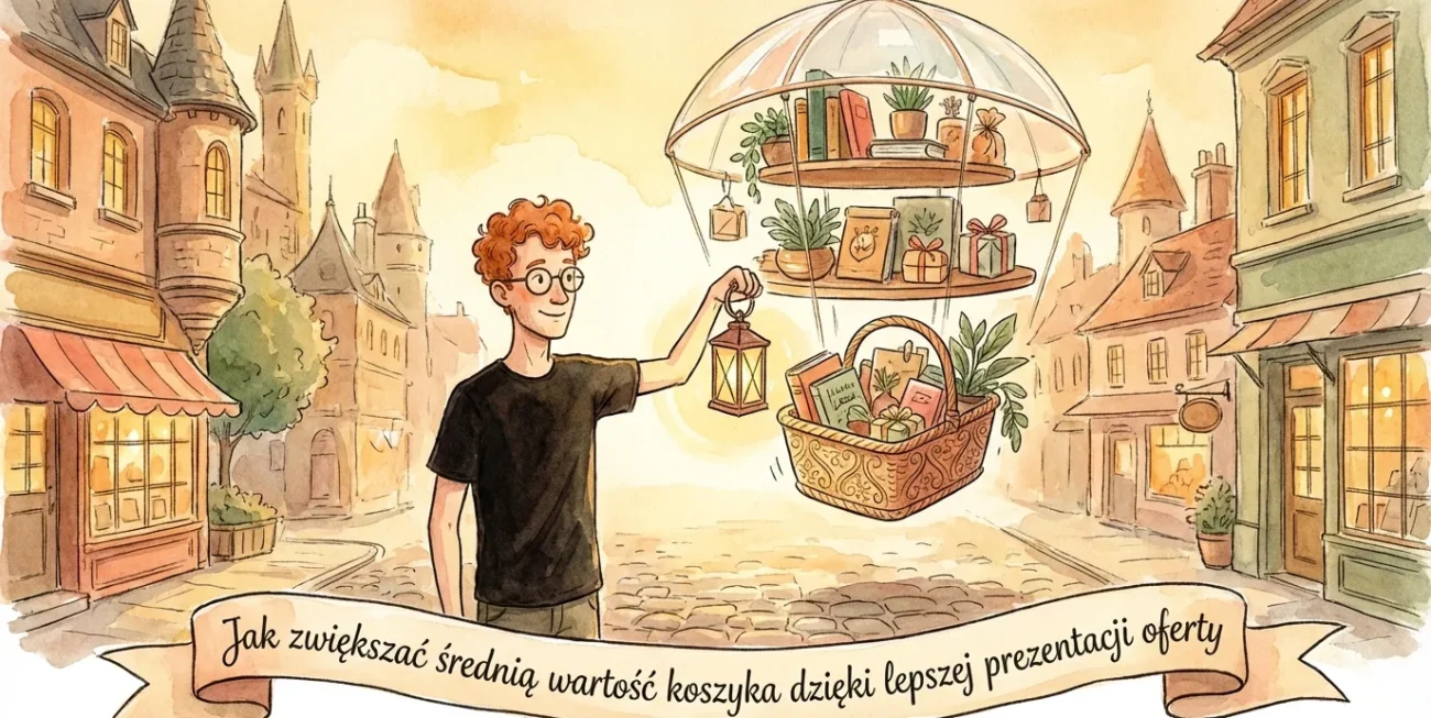 Jak zwiększać średnią wartość koszyka dzięki lepszej prezentacji oferty