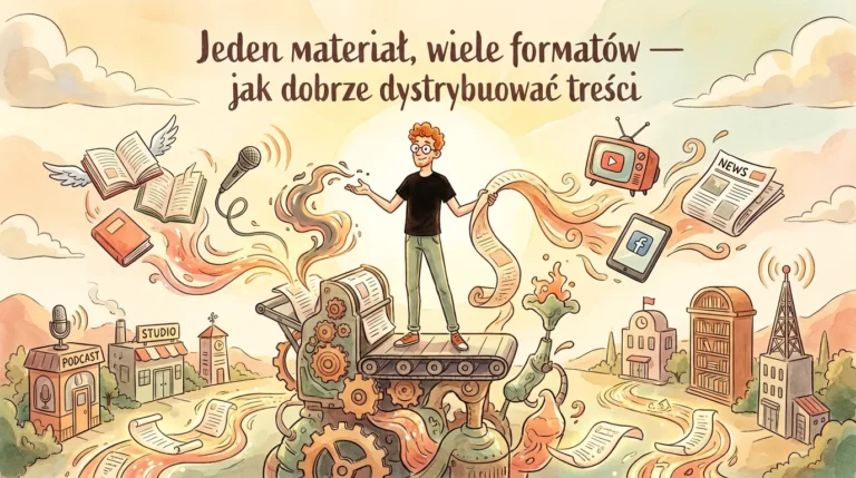 Jeden materiał, wiele formatów — jak dobrze dystrybuować treści