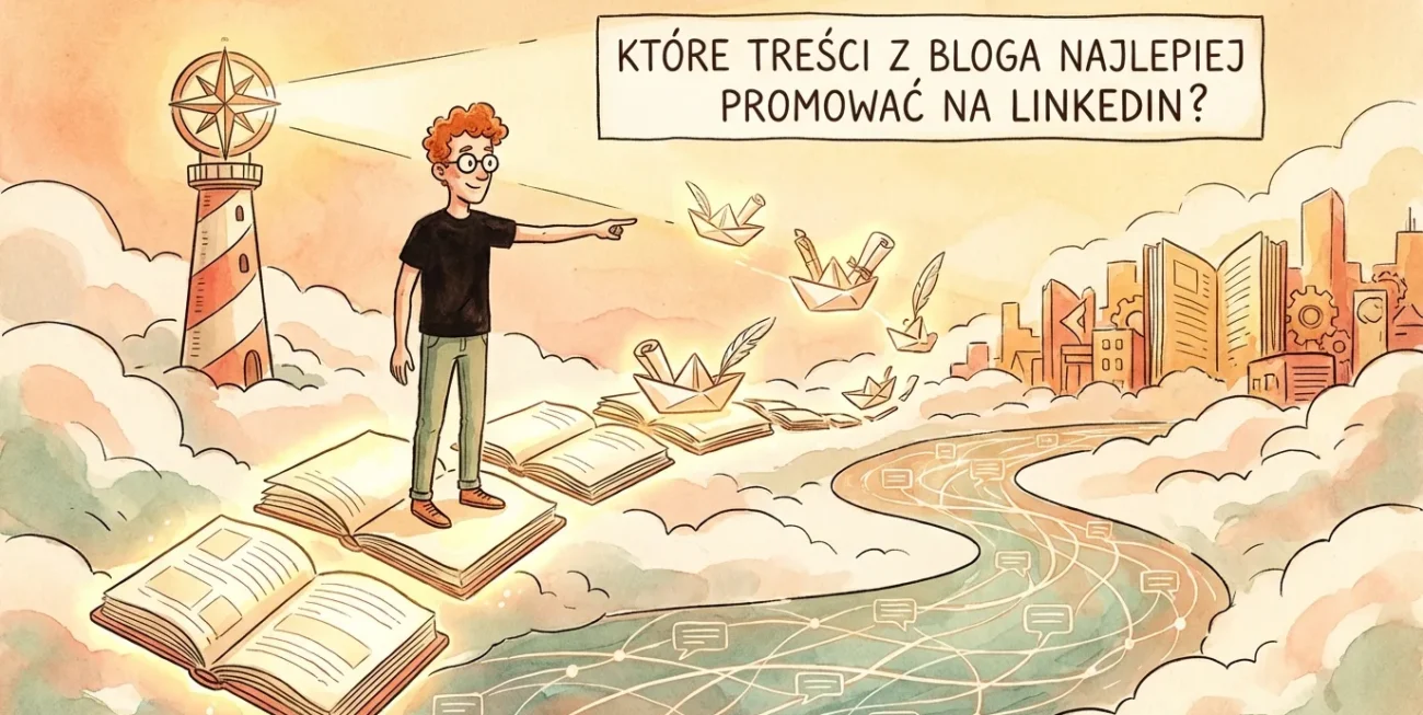 Które treści z bloga najlepiej promować na LinkedIn?