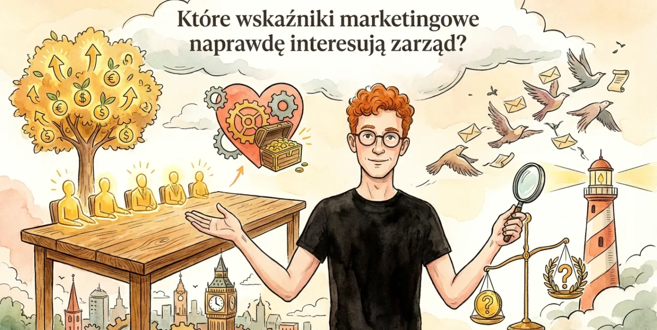 Które wskaźniki marketingowe naprawdę interesują zarząd?
