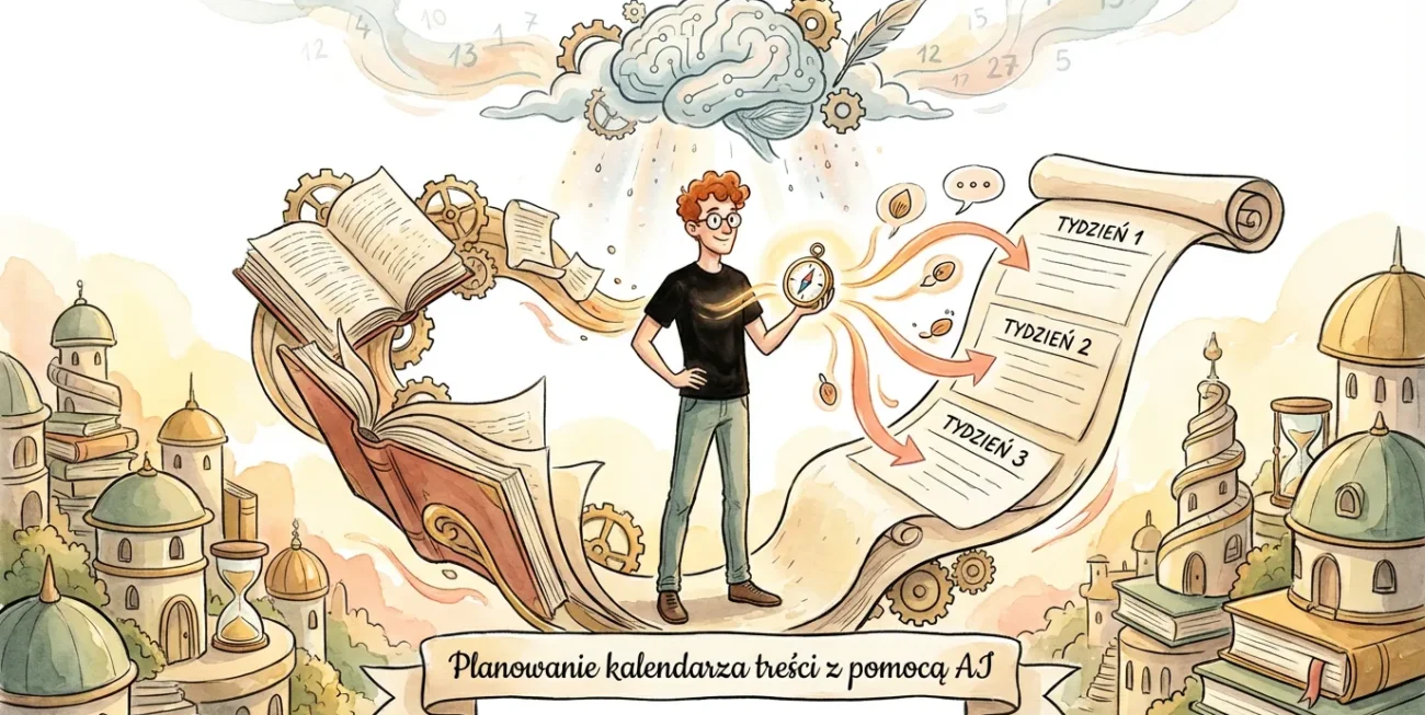Planowanie kalendarza treści z pomocą AI