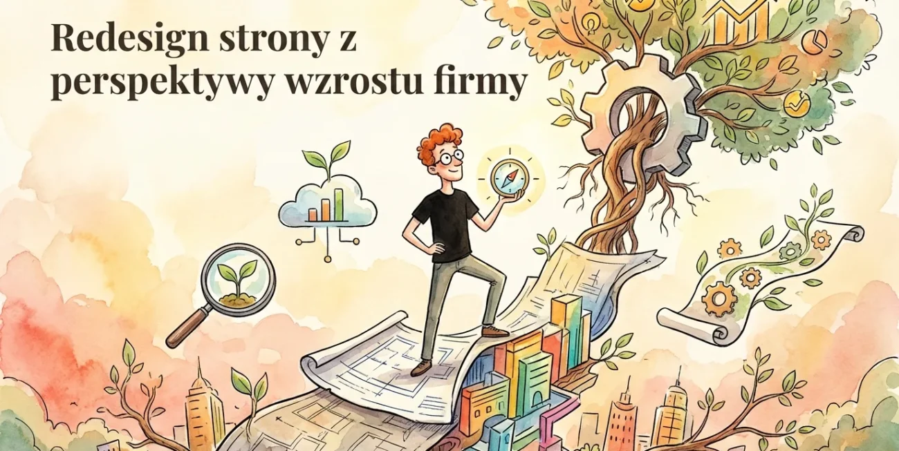 Redesign strony z perspektywy wzrostu firmy