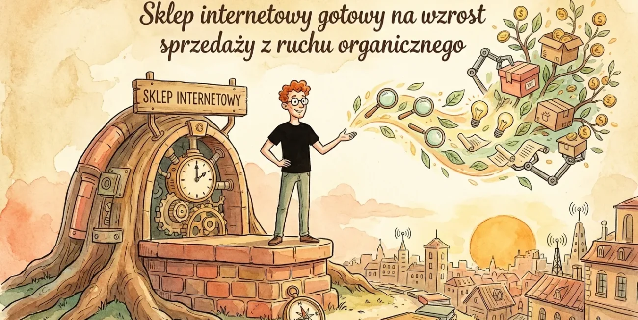 Sklep internetowy gotowy na wzrost sprzedaży z ruchu organicznego