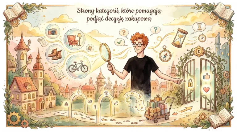 Strony kategorii, które pomagają podjąć decyzję zakupową