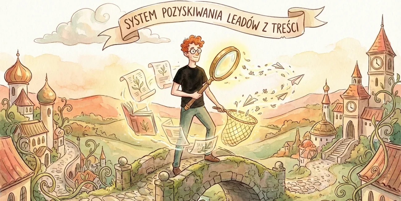 System pozyskiwania leadów z treści